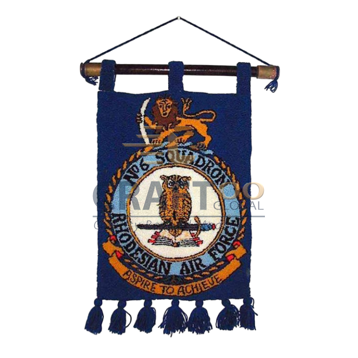 Hand Embroidery Flags & Banners