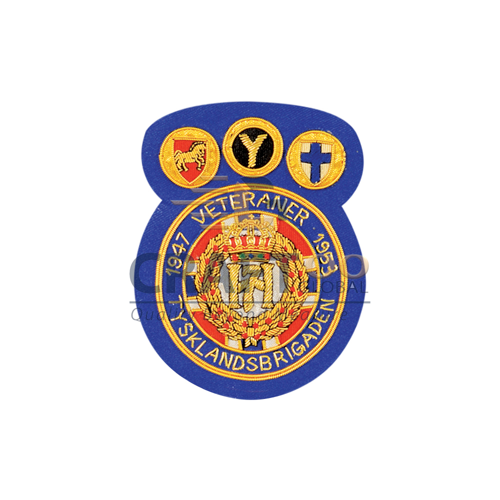 Hand Embroidered Badges
