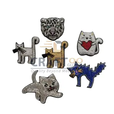 Handmade Beaded Patches