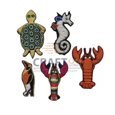 Handmade Beaded Patches